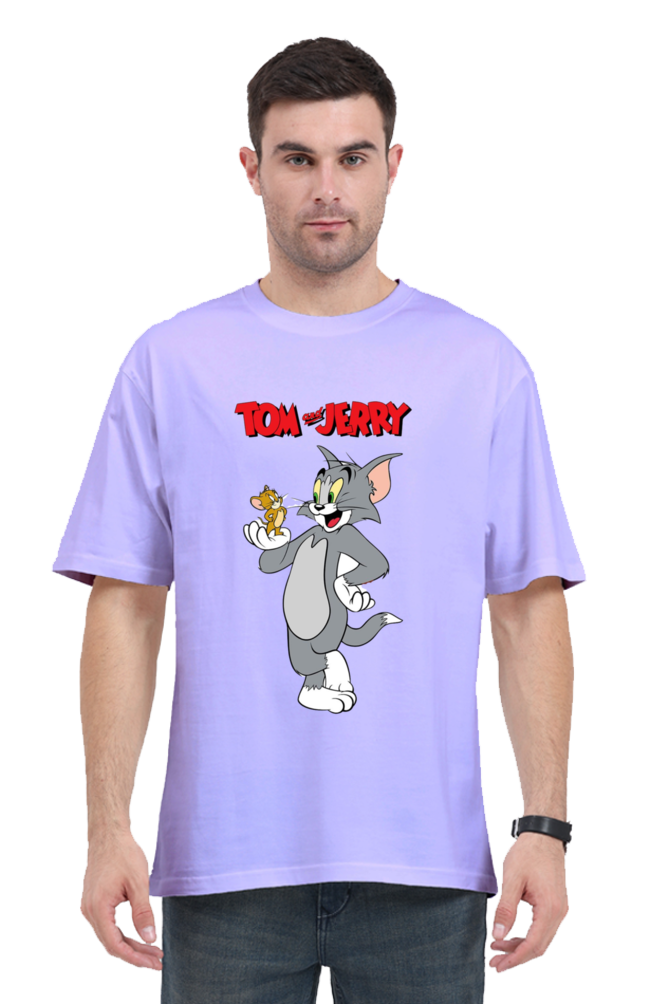 Tom and Jerry Oversized T Shirt