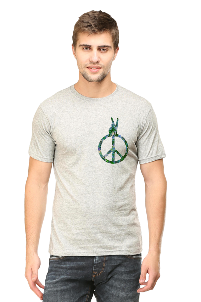 Peace Regular T-Shirt For Men