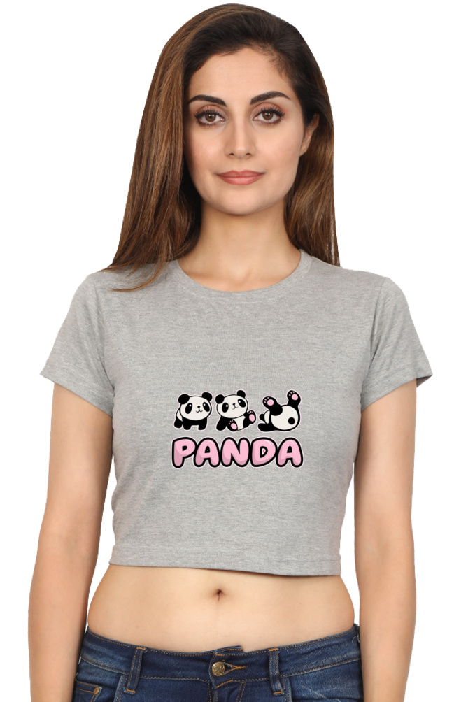 Panda Crop Top