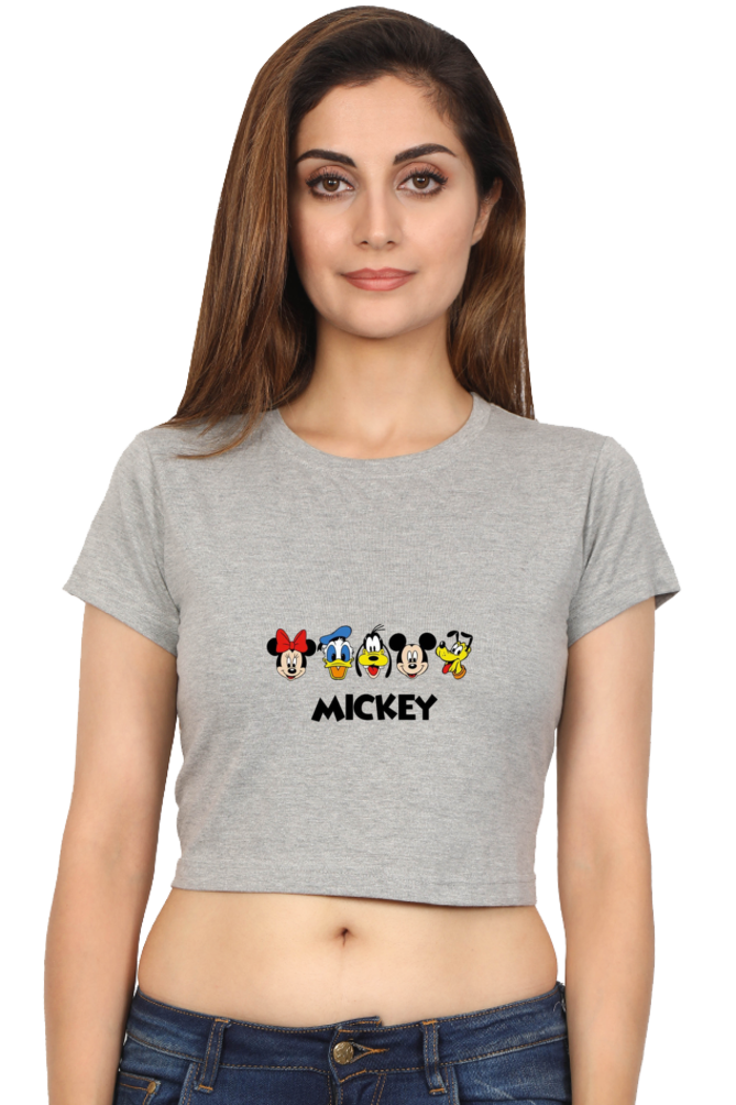 Mickey Team Crop Top