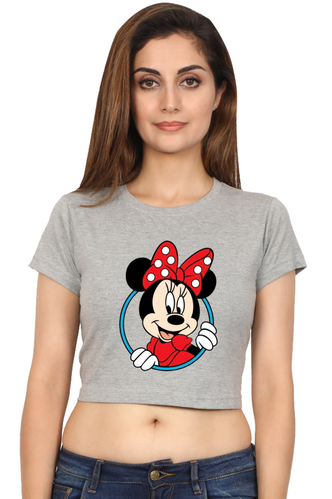 Minnie Mouse Crop Top