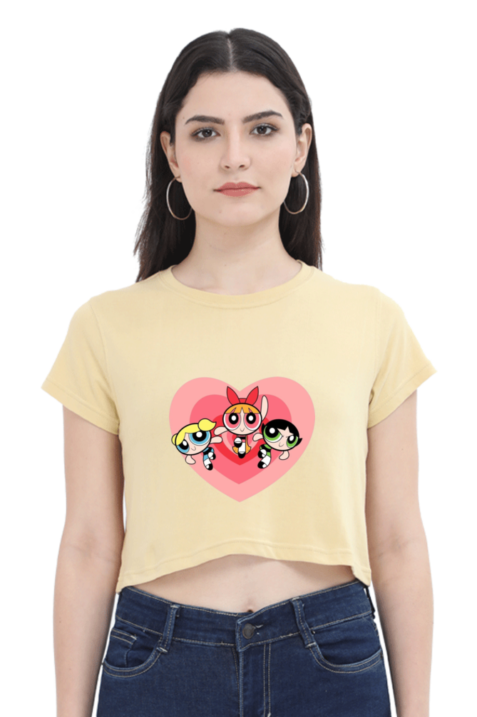 Power-puff Girls Crop Top