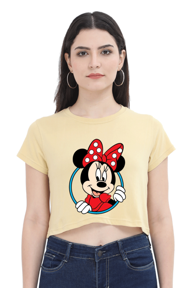 Minnie Mouse Crop Top