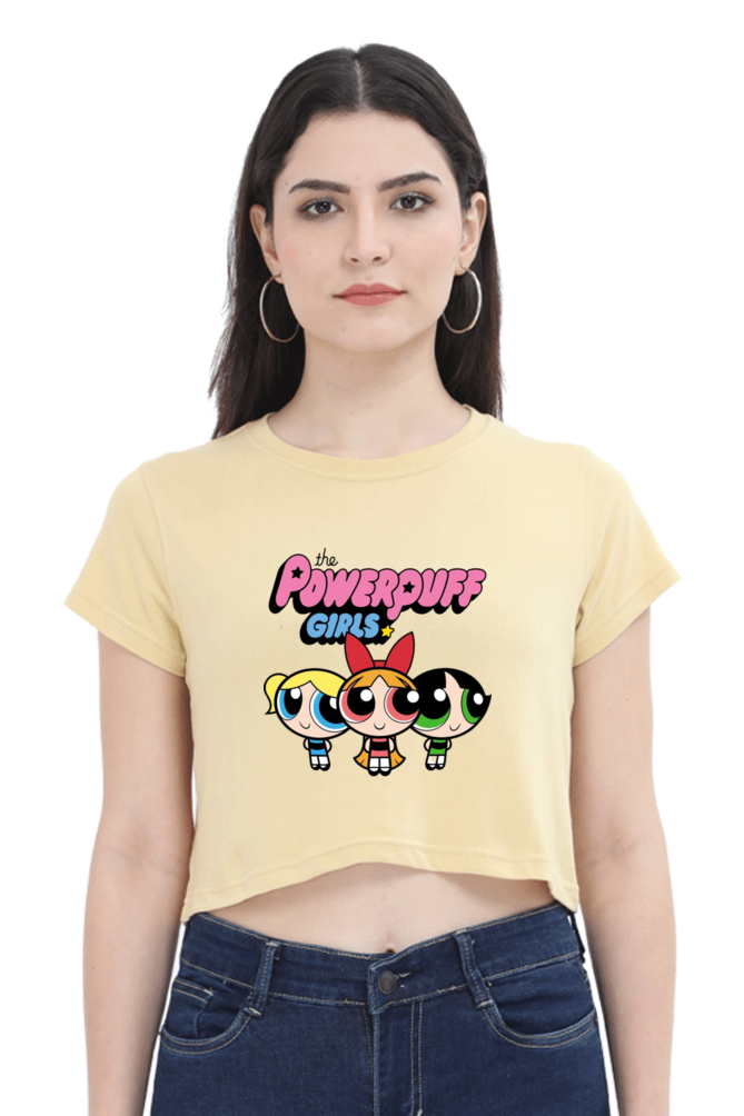 The Powerpuff Girls Crop Tops