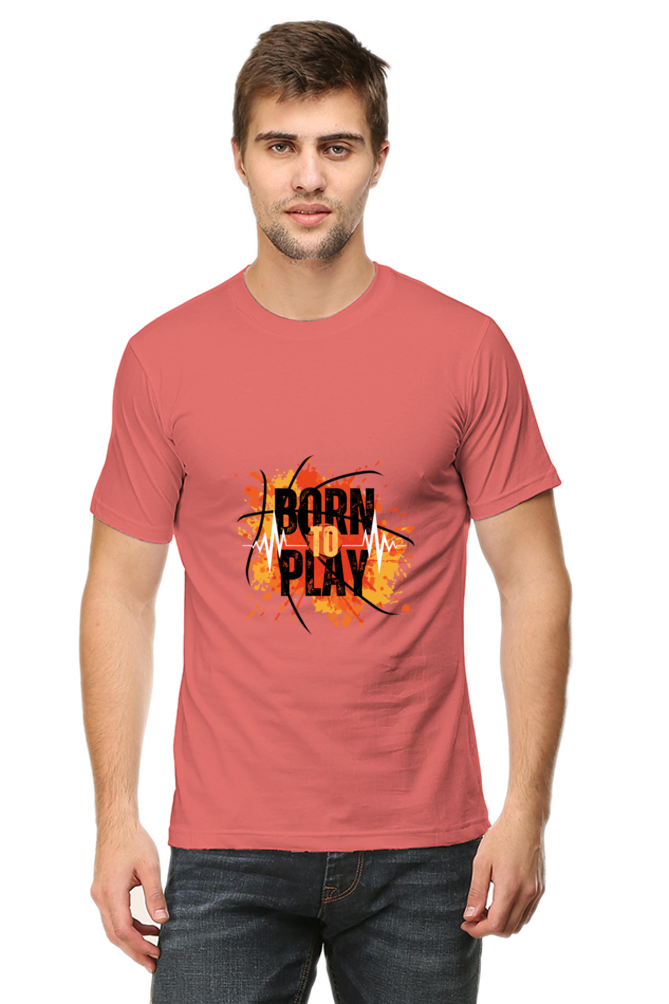 Born To Play Regular T-Shirt For Men