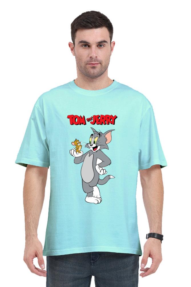 Tom and Jerry Oversized T Shirt