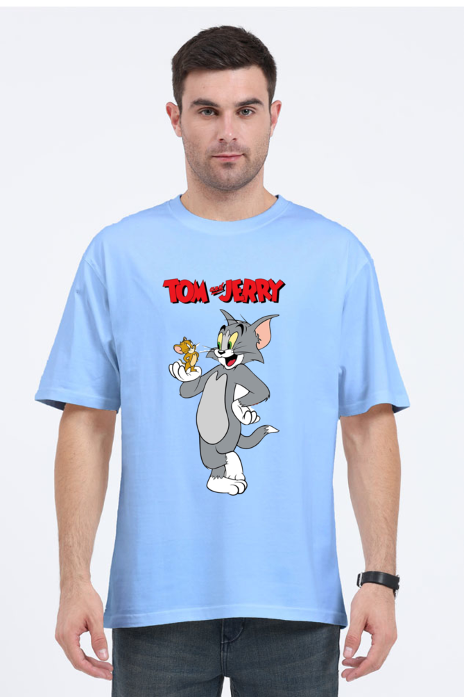 Tom and Jerry Oversized T Shirt