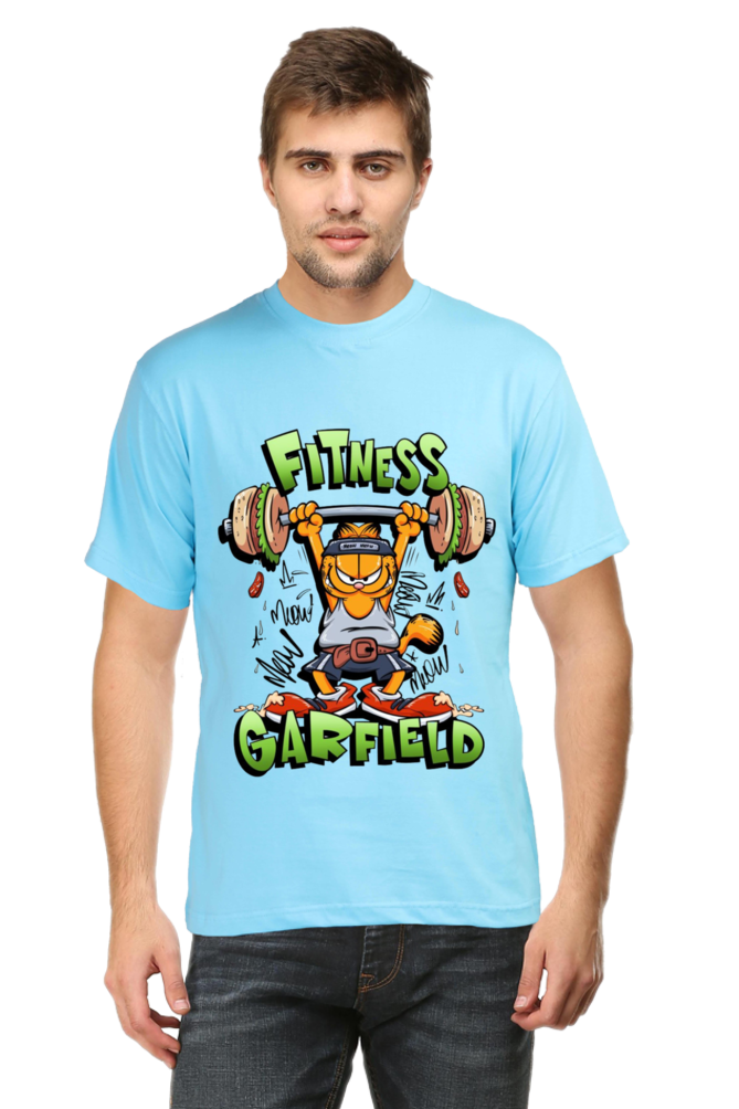 Fitness Garfield - Regular T-Shirt For Men