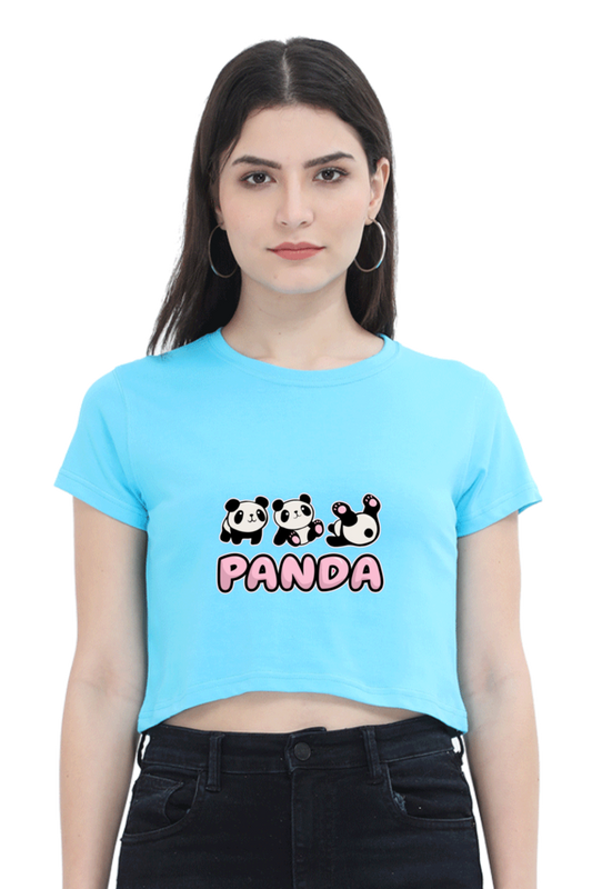 Panda Crop Top