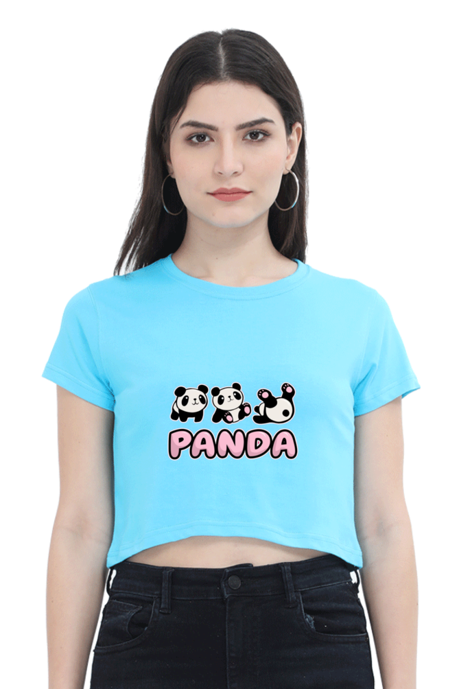 Panda Crop Top