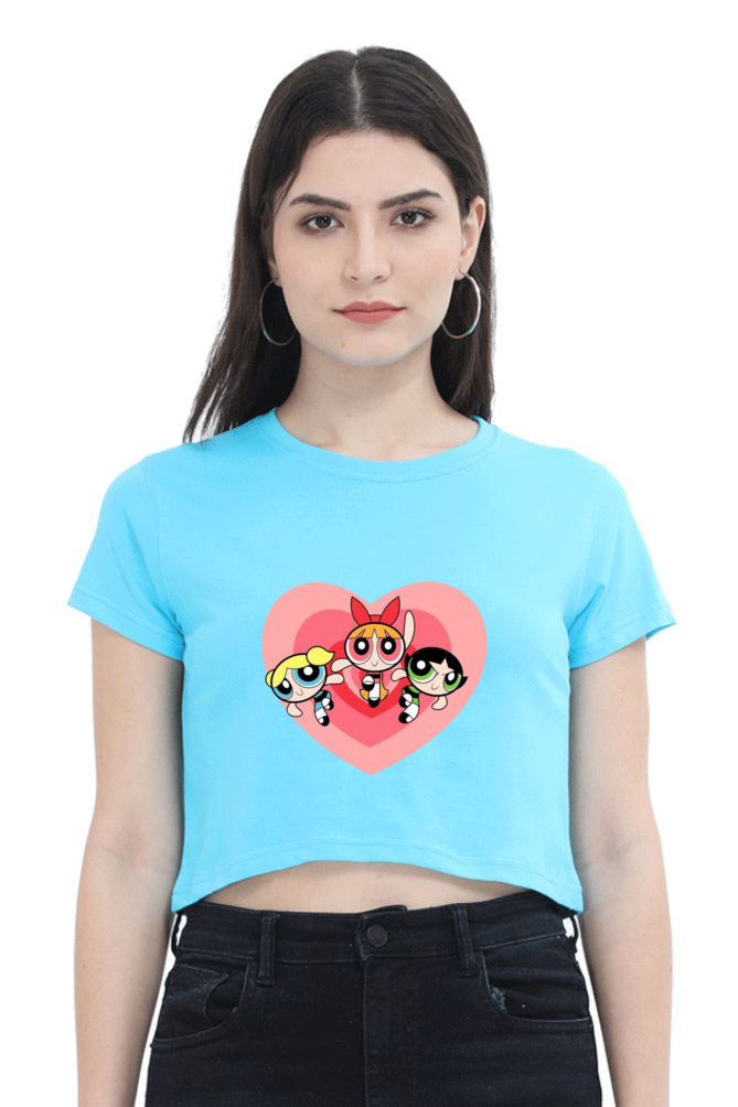 Power-puff Girls Crop Top