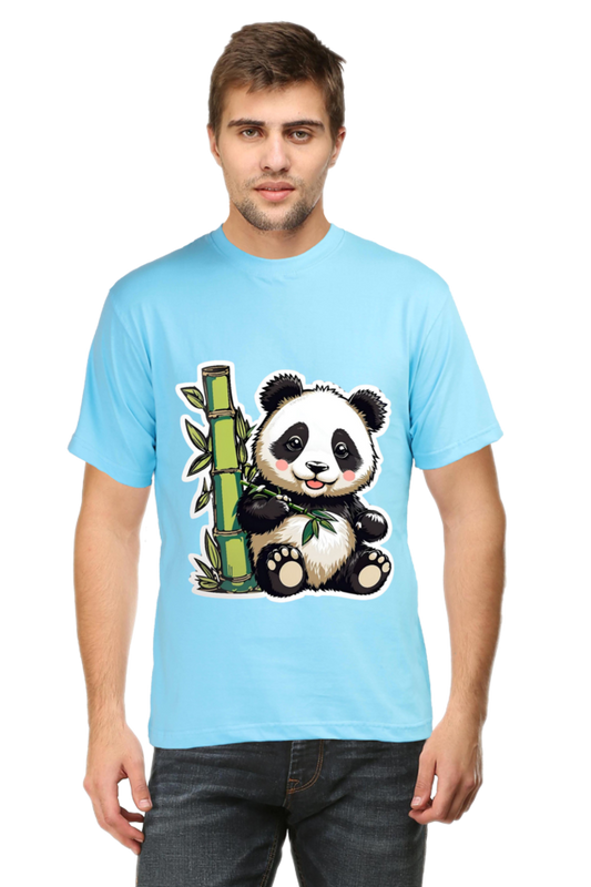 Panda Print - Regular T-Shirt For Men