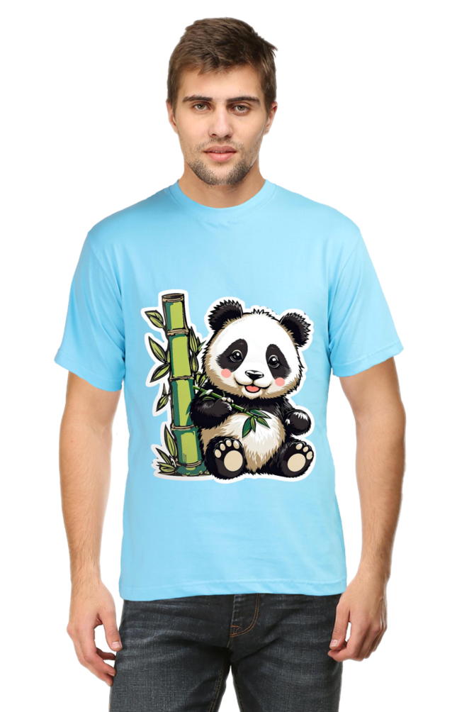 Panda Print - Regular T-Shirt For Men