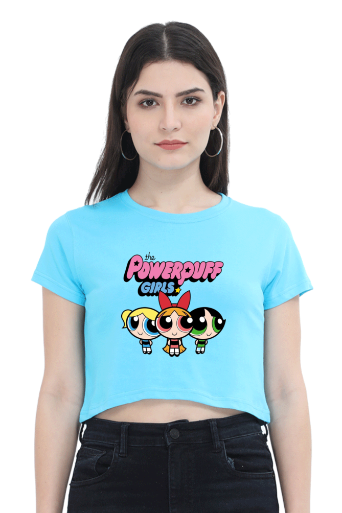 The Powerpuff Girls Crop Tops