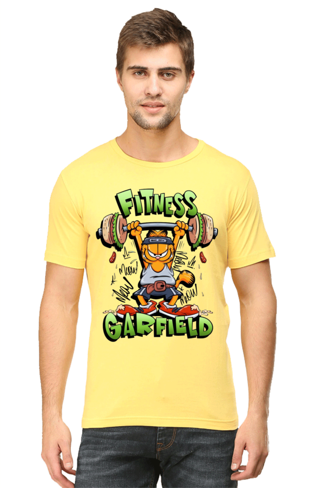 Fitness Garfield - Regular T-Shirt For Men