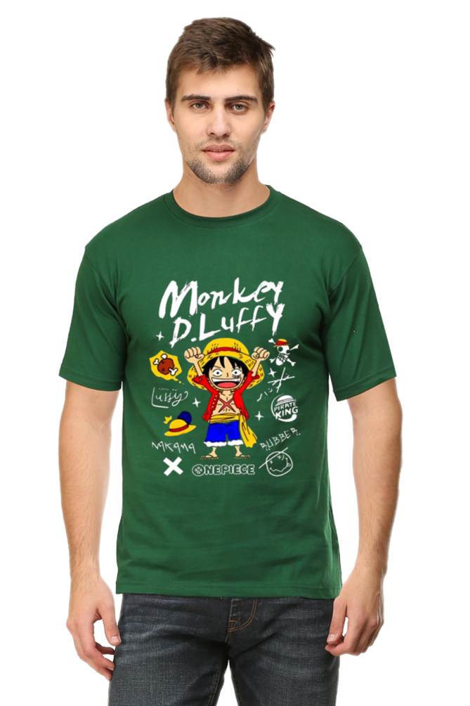 One Piece Monkey D Luffy - Regular T-Shirt For Men