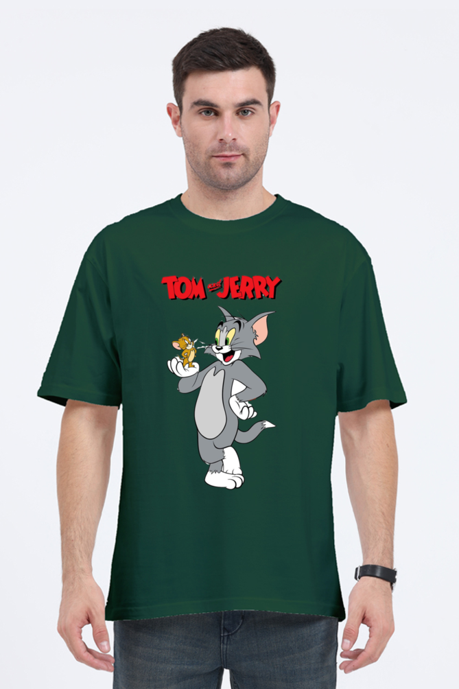 Tom and Jerry Oversized T Shirt