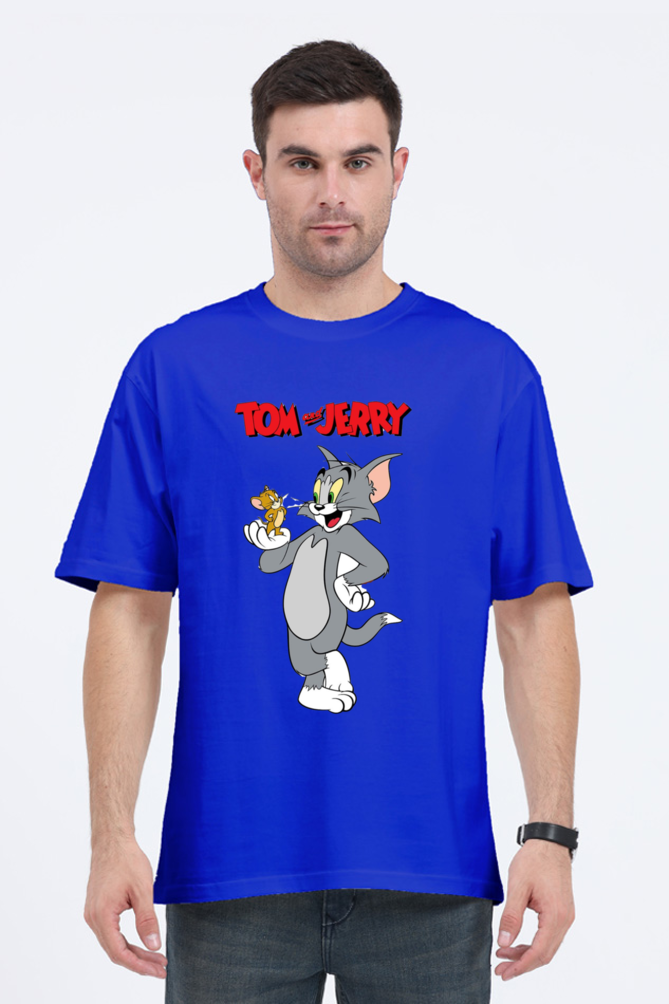 Tom and Jerry Oversized T Shirt